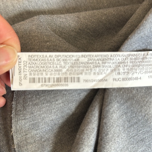 Zara Z1975 Denim Oversized Jacket Medium - Picture 5 of 5